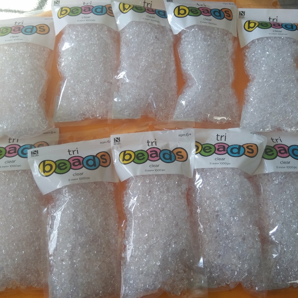 Nicole tri beads lot of 6.
